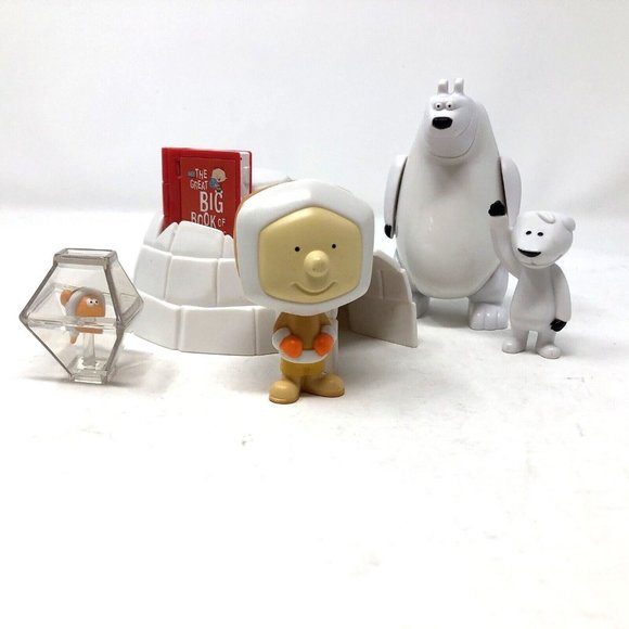 Disney Playhouse Stanley Arctic Adventure Playset Playskool Full Set Vintage Y2K - Picture 1 of 9